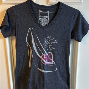 Disney “She lived happily ever after” Glass Slipper T-shirt